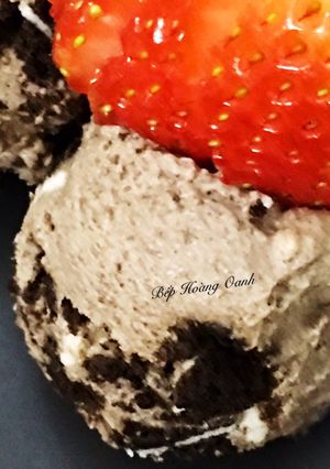 Hình của món Kem Oreo.
