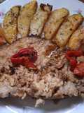 Bondiola con mostaza y miel, bien adobada al horno🐞🌾🐞🌾🐞🌾