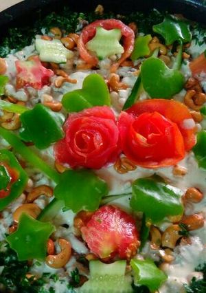 صورة لوصفة فتة روس