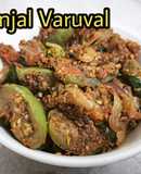 Brinjal masala fry (dry) | Indian Baingan masala