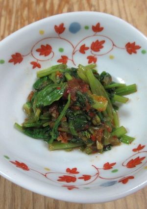 梅干(umeboshi)拌水芹菜 的食譜成品照片