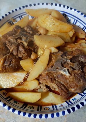 Une photo de Collier d'agneau aux pommes de terre 🥄