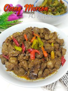 Foto resep Oseng mercon ati ampela