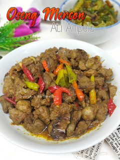 Foto resep Oseng mercon ati ampela