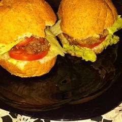 A picture of Beef burger.