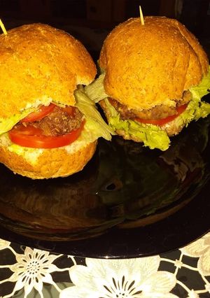 A picture of Beef burger.