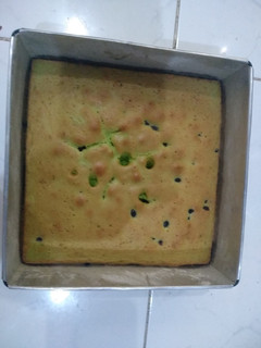 Foto resep Bolu pandan choco chips panggang