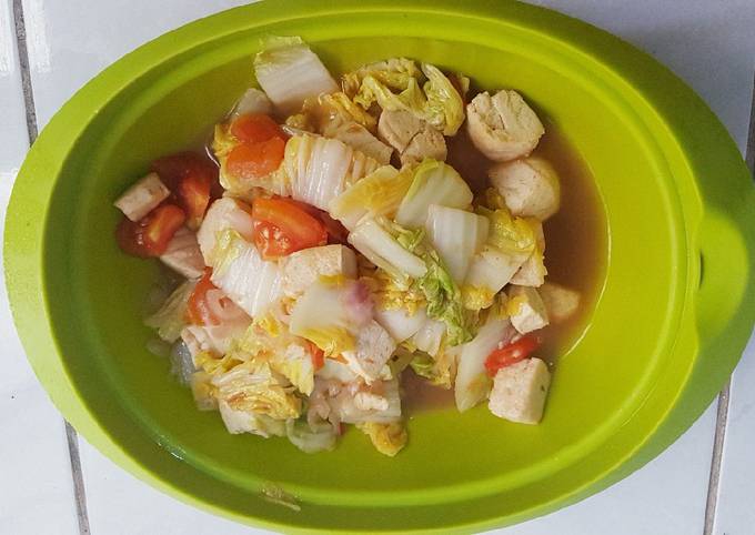 Resep Tumis Tahu Sawi Putih Oleh Eriza Mama Elish Cookpad