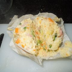 A picture of Steamed cake #charityrecipe#gardenofsiloam.