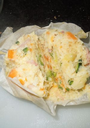 A picture of Steamed cake #charityrecipe#gardenofsiloam.