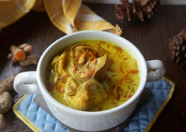 Cara Membuat Opor Jeroan Ayam Anti Gagal