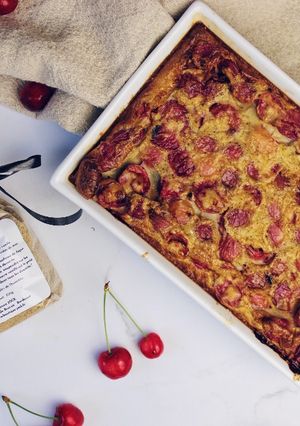 Une photo de Clafoutis aux cerises 🍒