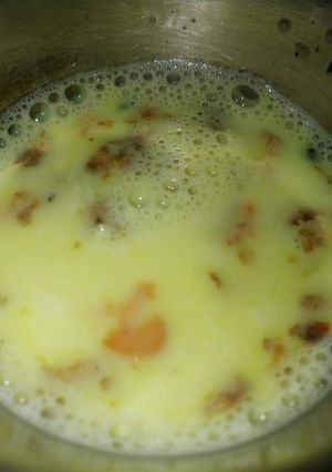 A picture of Turmeric milk.