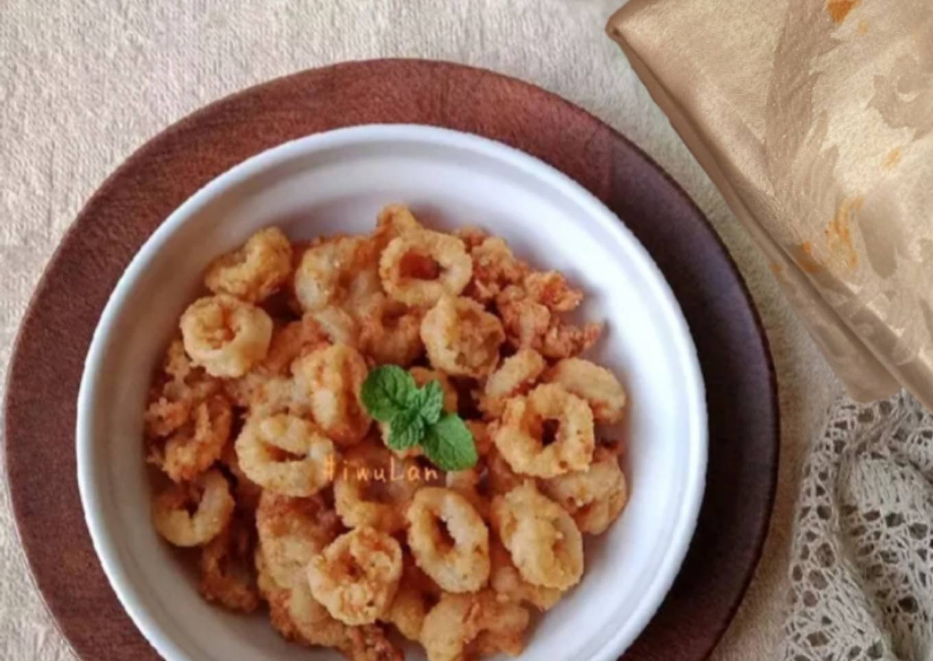Cumi Goreng Keju