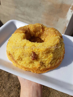 Una foto de Budín vegano