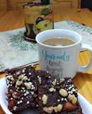 Brownie Saludable Choco-Plátano