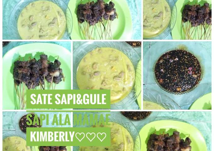 Sate Sapi dan Gule Sapi