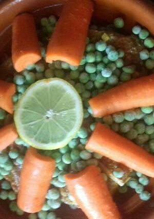 Foto principal de Tajine de ternera con guisantes