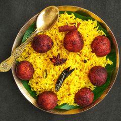 A picture of Moti Pulao.