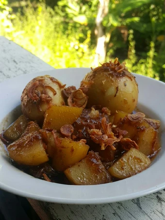 Langkah Gampang Membuat Resep Semur Telur Tahu Kentang yang Bikin Ngiler Anti Ribet, Mantap Sekali