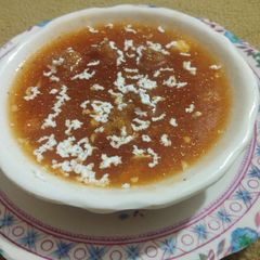 A picture of Tomato soup.