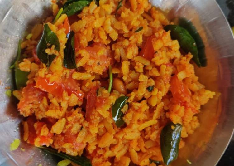 Bhaji flavour poha