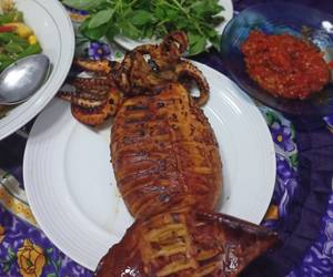 Resep Terbaik Cumi bakar Enak Bergizi