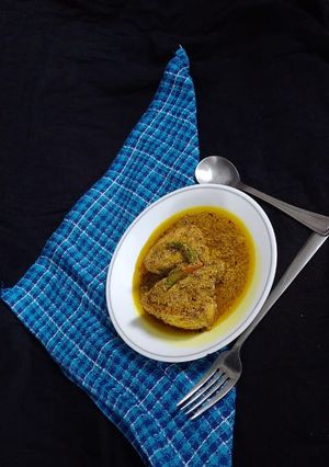 ইলিশ সর্ষে ভাপা (illish sorse bhapa recipe in Bengali) রেসিপির প্রধান ছবি