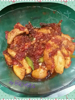 Foto resep Balado otak otak mercon