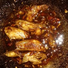 A picture of Mackarel Tuna Fish with Soy Sauce.