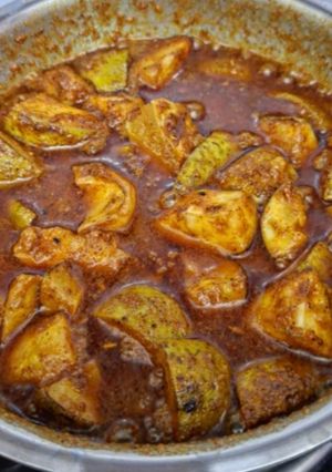 A picture of Aam Ka Instant Achar / Mango Pickle For Mummy 🤱✨️❤️.