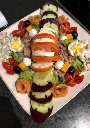 صورة لوصفة سلطة متنوعة 🥗🥗
