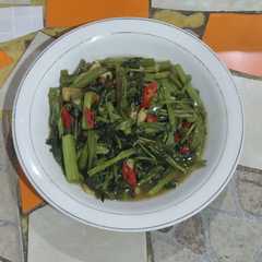 A picture of Tumis Kangkung Bawang Putih.