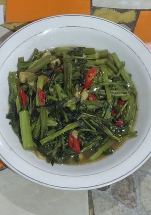 Foto resep Tumis Kangkung Bawang Putih
