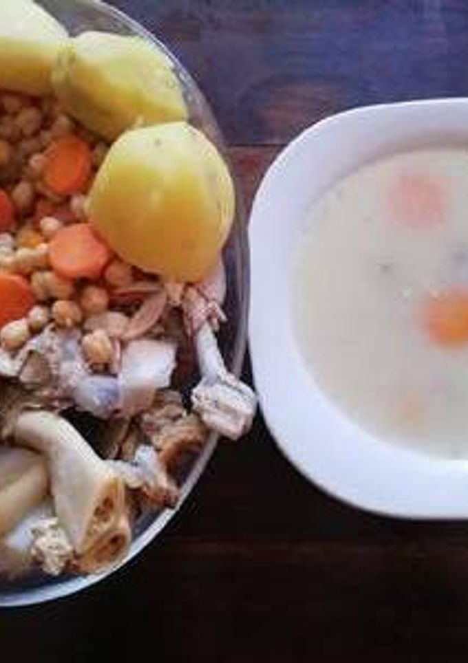 Una foto de Puchero y su pringá