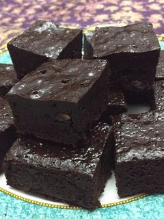 Foto resep My fudgy milka brownie
