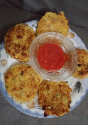 A picture of Aloo aur besan ki.