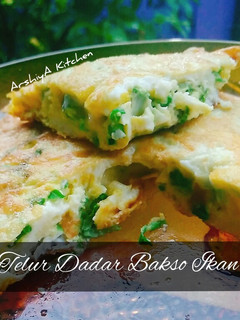 Foto resep Telur Dadar Bakso Ikan