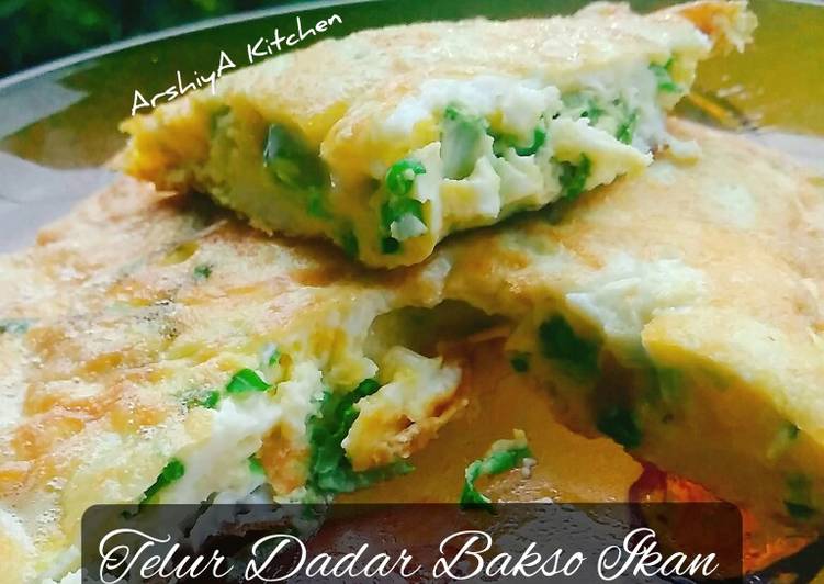 Telur Dadar Bakso Ikan