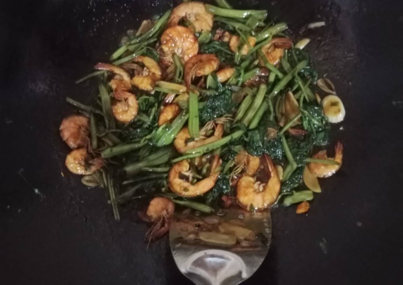 Kangkung-Udang saori