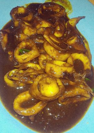 Foto resep Cumi pedas manis