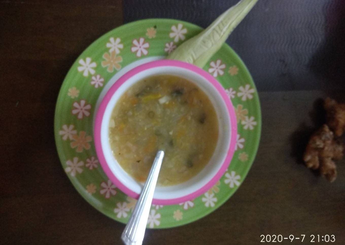 Corn soup