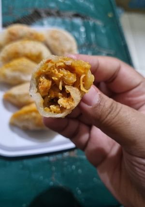 Foto resep Cireng isi ayam suwir pedas