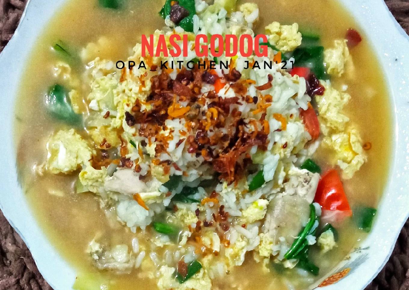 Nasi Godog simple endulita