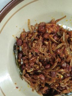 Foto resep Balado teri kacang