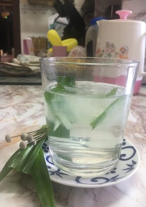 Hình của món Nha đam đường phèn.