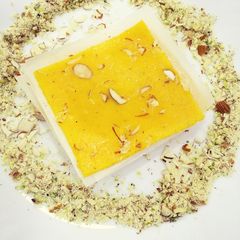 Mumbai style Halwa(Ice Halwa) A picture of Mumbai style Halwa(Ice Halwa).