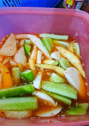 Foto resep Asinan TBM (Timun, Bengkuang, Mangga)