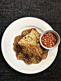 A picture of Plantain Waffles.