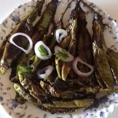 A picture of Stuffed brinjal fry.